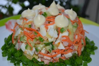 Salad pancake - hiasan meja perayaan