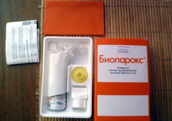 L'efficacia dell'applicazione di "Bioparox" per i bambini