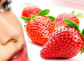 Menyediakan kosmetik untuk menghadapi strawberi