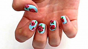 Hur man ritar rosa rosor på naglar: hemligheterna i en vacker manikyr