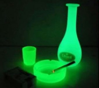 luminol의 도움으로 빛나는 액체를 만드는 방법?