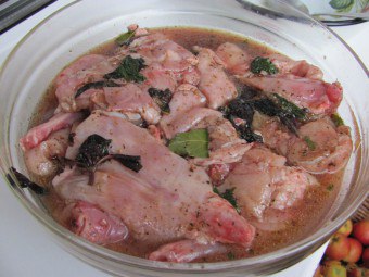Como molhar a carne de coelho: dicas e receitas para marinadas