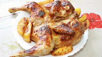 دجاج مع العسل في الفرن - نحن طهي الطعام بشكل لذيذ وبسرعة!
