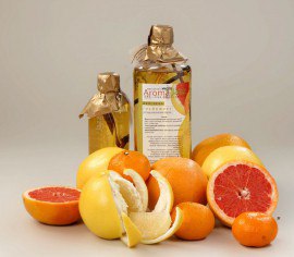 Penggunaan jeruk dan minyak, yang diperolehi untuk penurunan berat badan