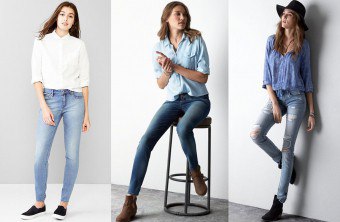 Lakukan sendiri - tampalan fesyen pada seluar jeans