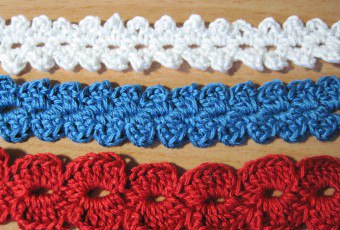 かぎ針編みのかぎ針編みのパターンと説明