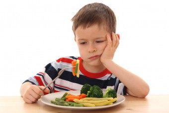 Ensinar uma criança a comer sem lágrimas