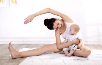 Pratimai po gimdymo: stiprina pilvo raumenis ir mažina svorį